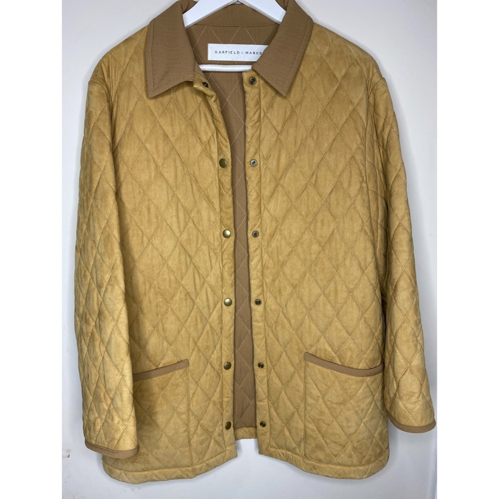 Garfield & Marks camel blazer vintage jacket
